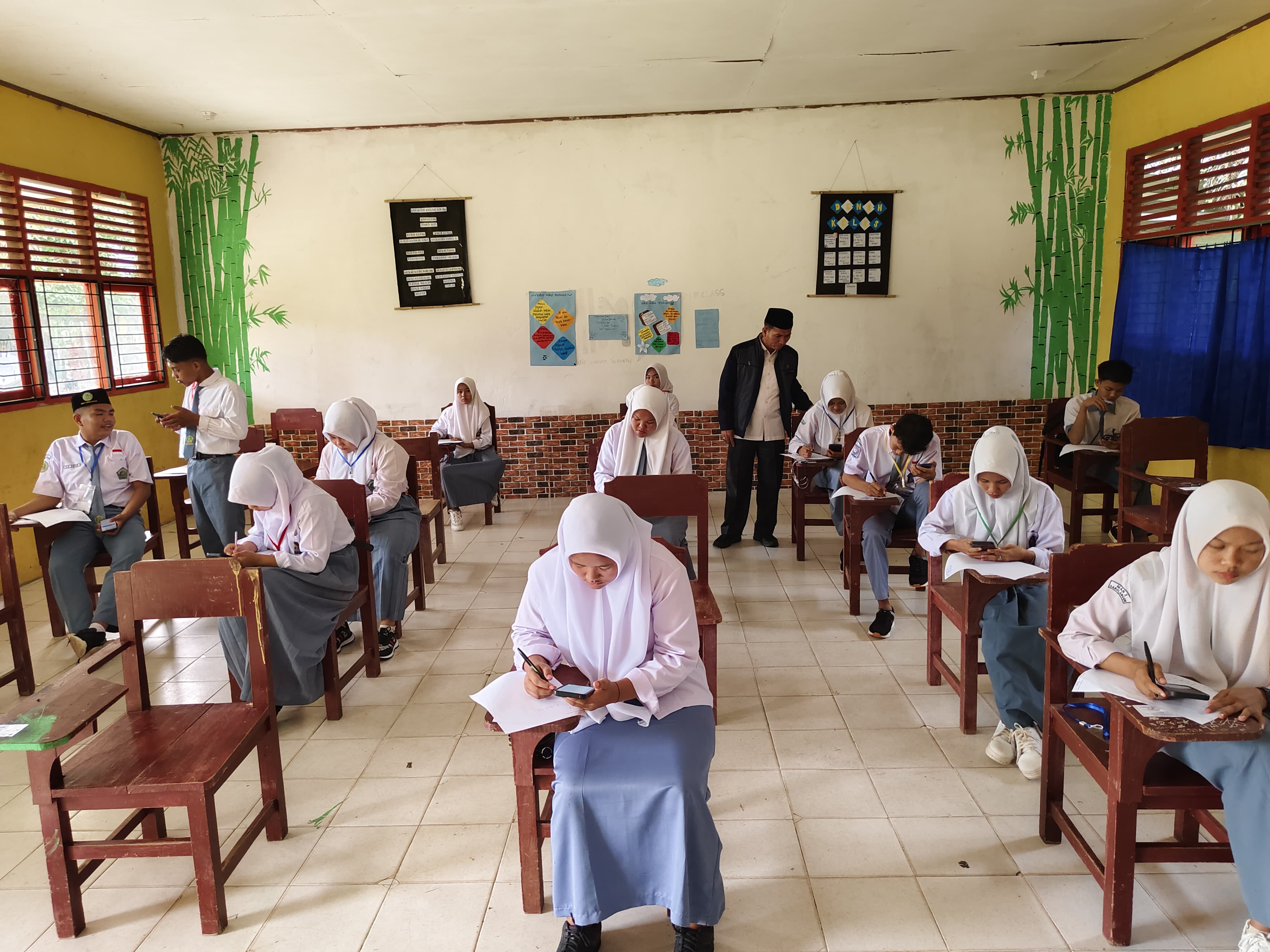 Pelaksanaan ujian semester genap TA 2023/2024