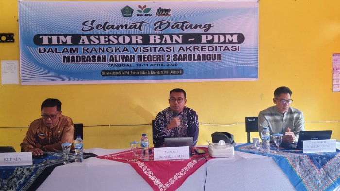 Hari Pertama Visitasi Akreditasi di MAN 2 Sarolangun Berjalan Lancar