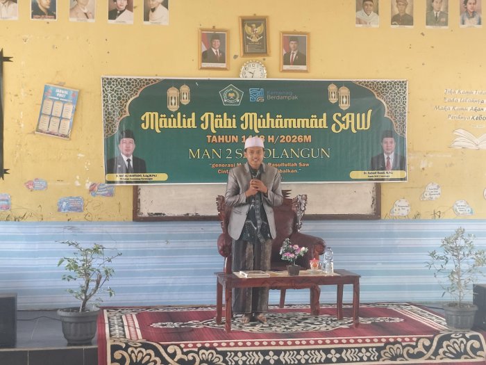 MAN 2 Sarolangun Peringati Maulid Nabi Muhammad SAW Tahun 1448 Hijriah