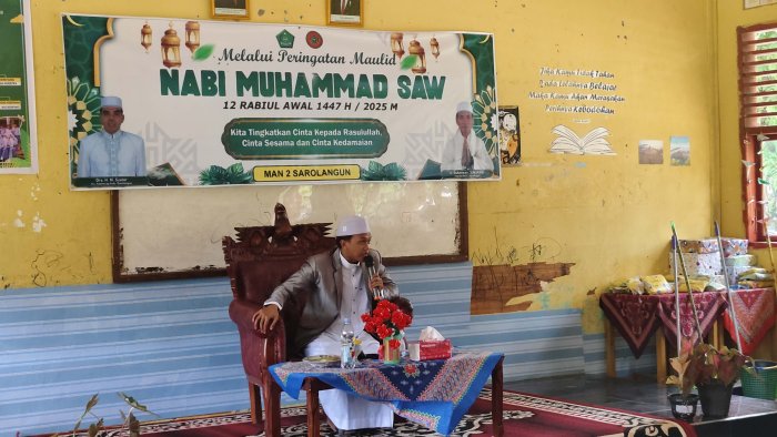 MAN 2 Sarolangun Peringati Maulid Nabi Muhammad 1447 H