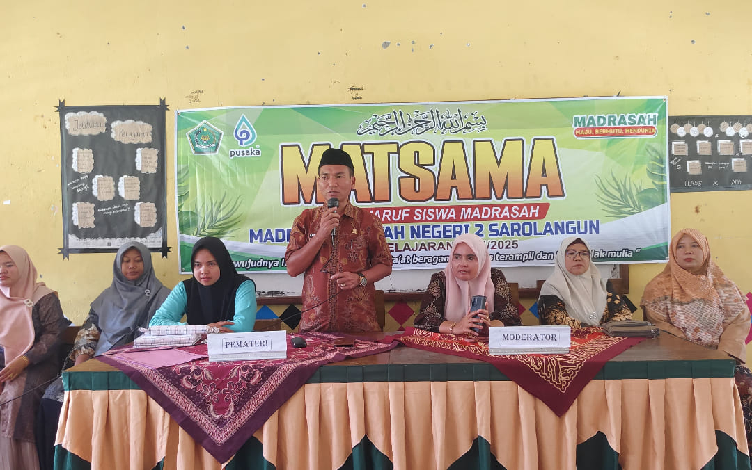 Penutupan Masa Ta'aruf Siswa Madrasah (MATSAMA) MAN 2 SAROLANGUN